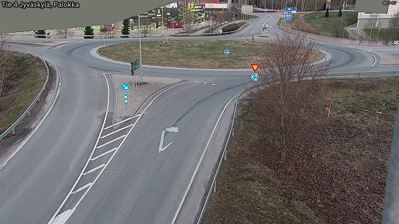 Weather Camera Image Road 4 Jyväskylä, Palokka, Jyväskylä, Keski-Suomi