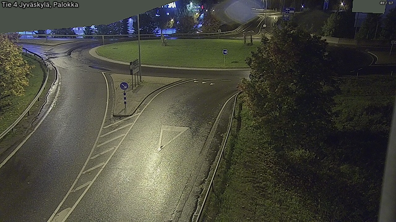 Weather Camera Image Road 4 Jyväskylä, Palokka, Jyväskylä, Keski-Suomi