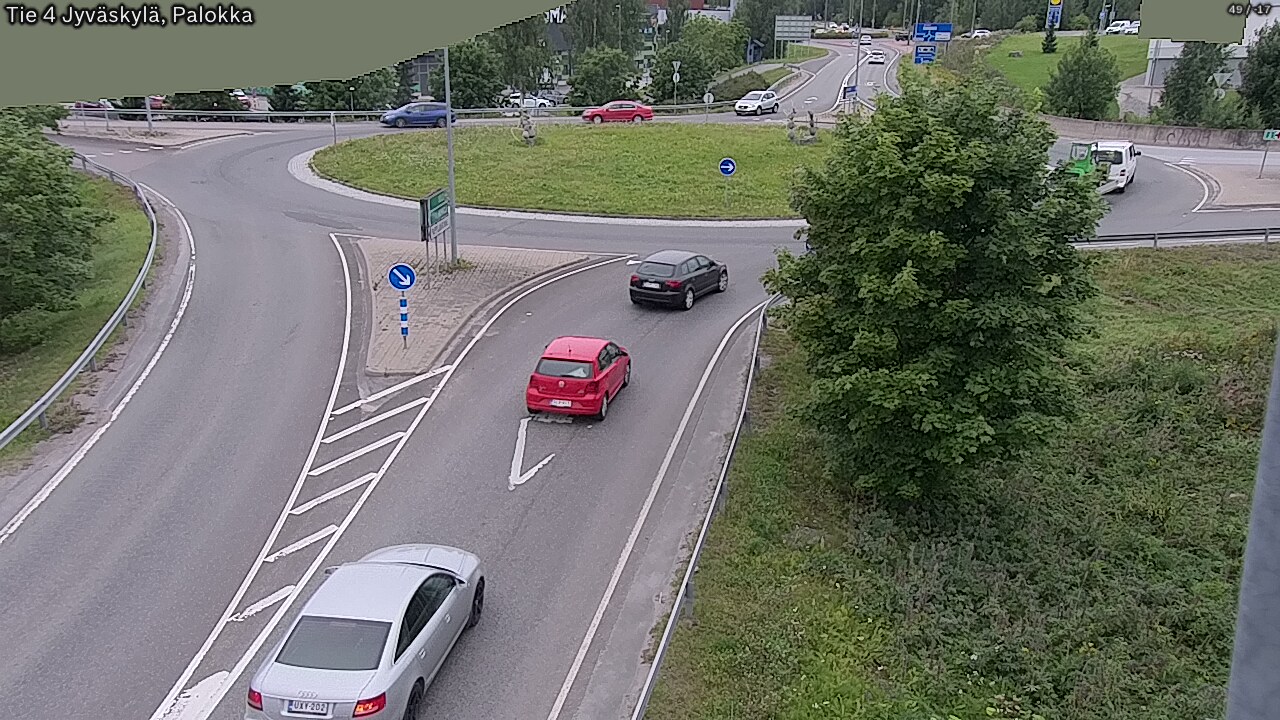 Weather Camera Image Väg 4 Jyväskylä, Palokka, Jyväskylä, Keski-Suomi