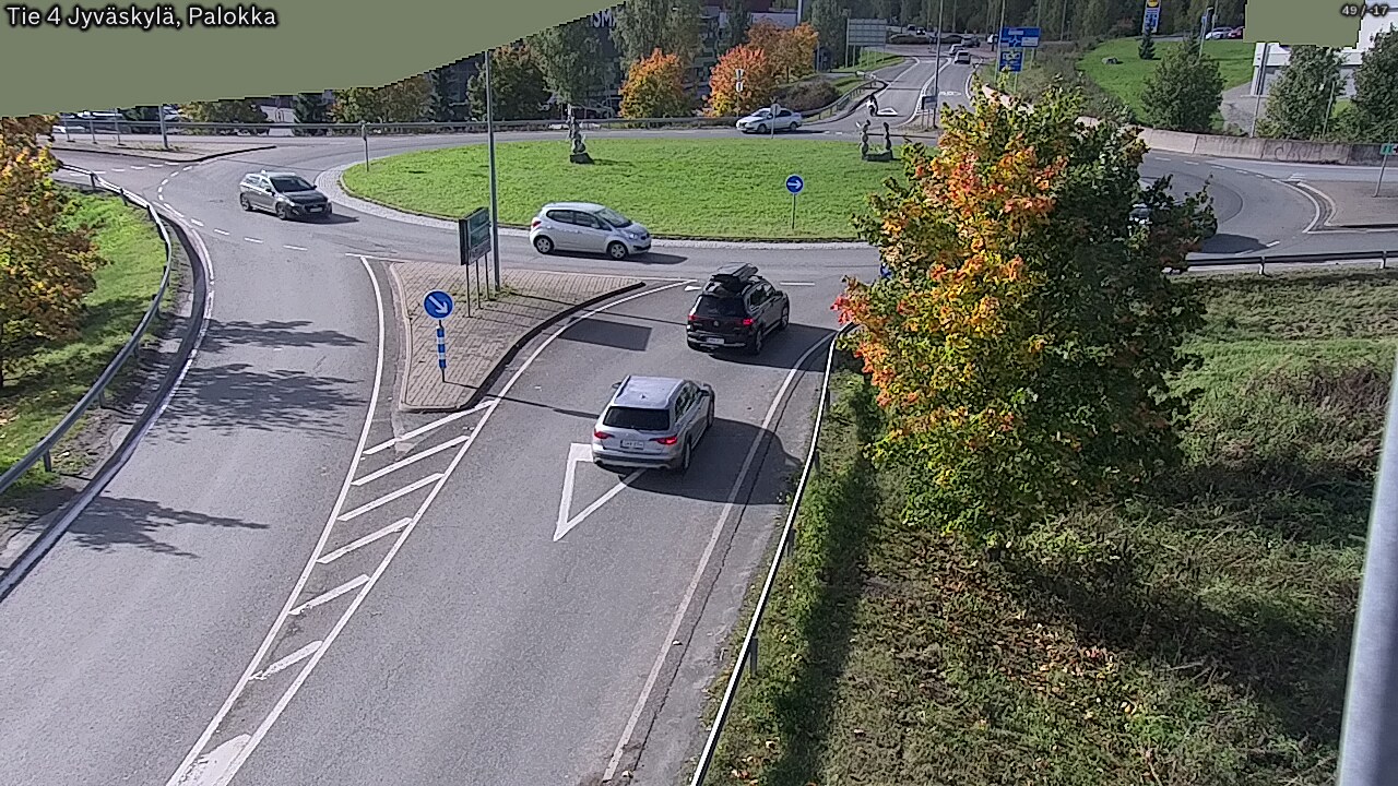 Weather Camera Image Väg 4 Jyväskylä, Palokka, Jyväskylä, Keski-Suomi