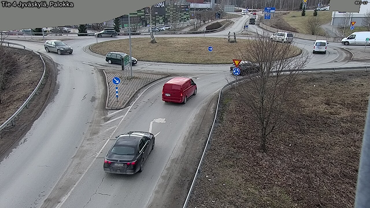 Weather Camera Image Road 4 Jyväskylä, Palokka, Jyväskylä, Keski-Suomi
