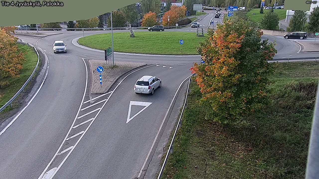 Weather Camera Image Väg 4 Jyväskylä, Palokka, Jyväskylä, Keski-Suomi
