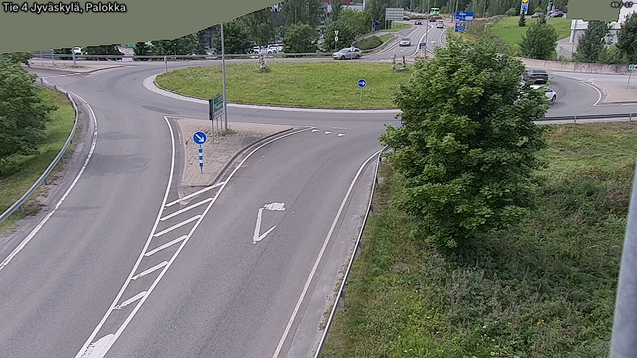 Weather Camera Image Väg 4 Jyväskylä, Palokka, Jyväskylä, Keski-Suomi