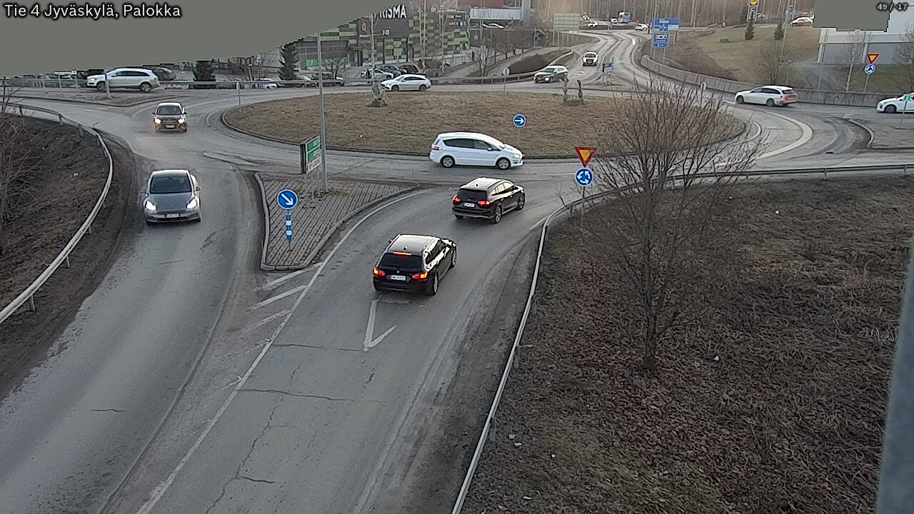Weather Camera Image Väg 4 Jyväskylä, Palokka, Jyväskylä, Keski-Suomi