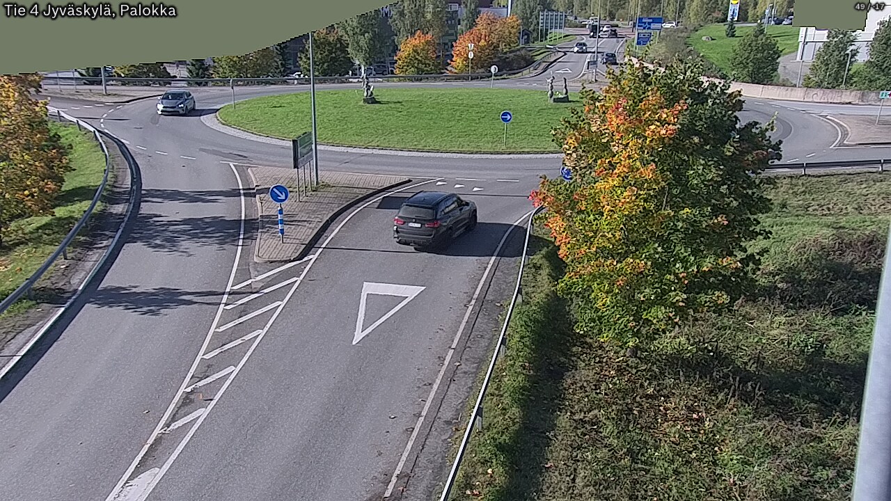 Weather Camera Image Väg 4 Jyväskylä, Palokka, Jyväskylä, Keski-Suomi