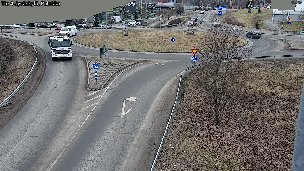 Weather Camera Image Road 4 Jyväskylä, Palokka, Jyväskylä, Keski-Suomi