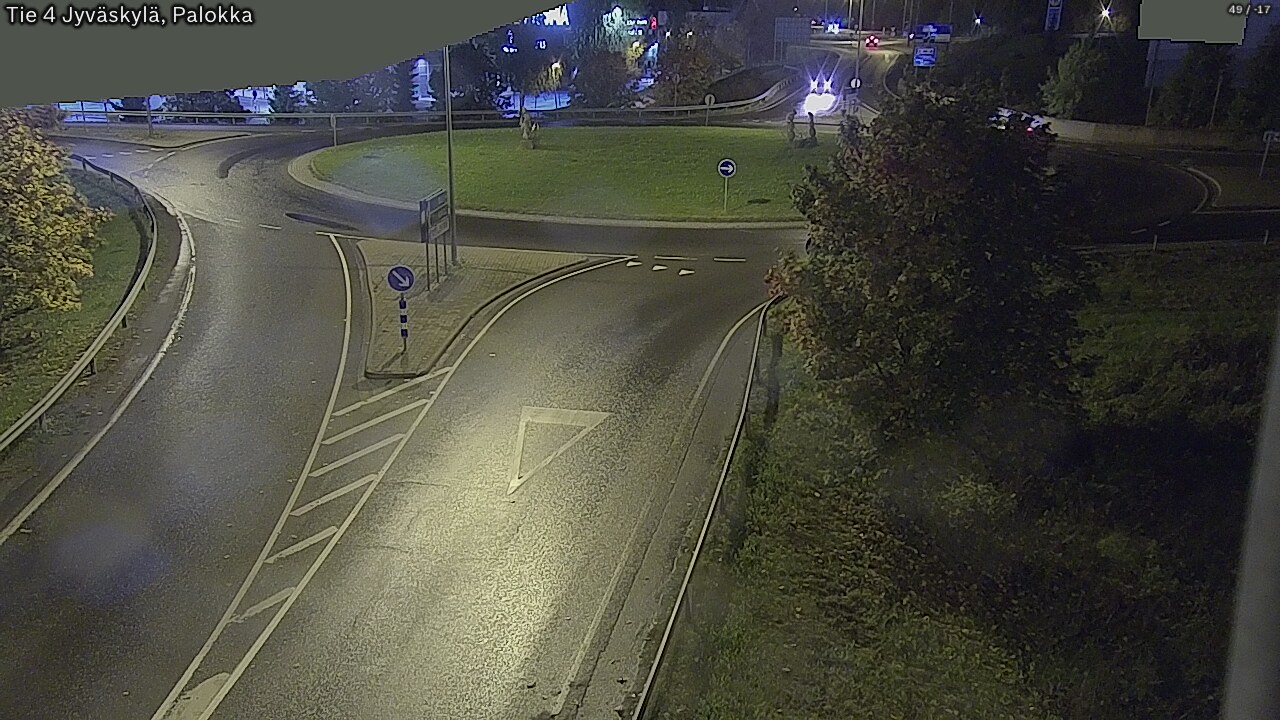 Weather Camera Image Road 4 Jyväskylä, Palokka, Jyväskylä, Keski-Suomi
