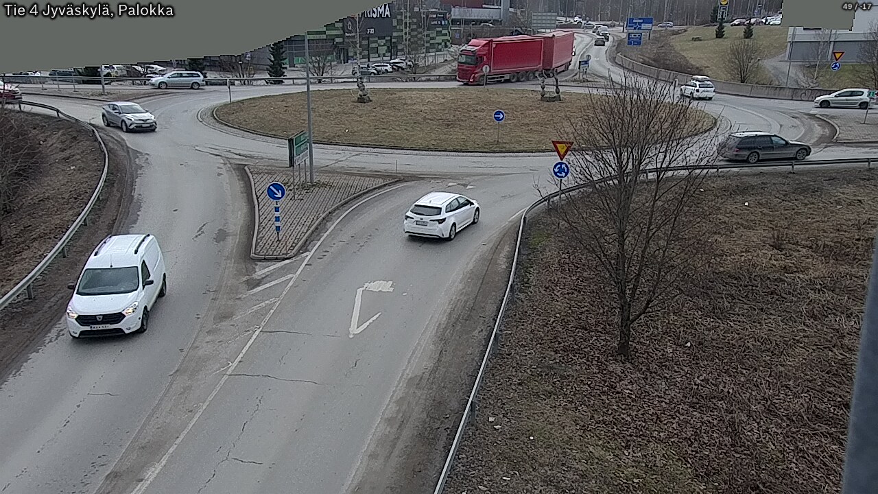 Weather Camera Image Road 4 Jyväskylä, Palokka, Jyväskylä, Keski-Suomi