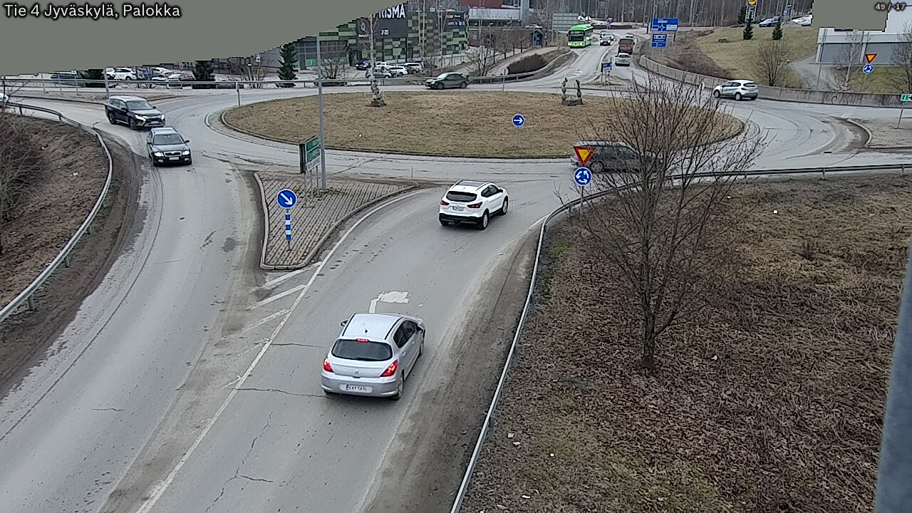 Weather Camera Image Road 4 Jyväskylä, Palokka, Jyväskylä, Keski-Suomi