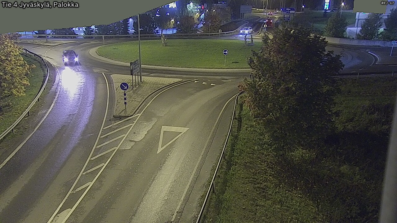 Weather Camera Image Road 4 Jyväskylä, Palokka, Jyväskylä, Keski-Suomi