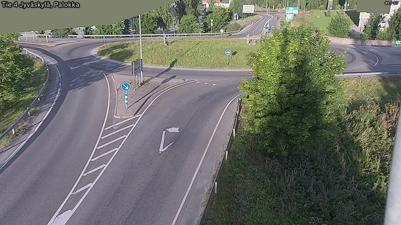 Weather Camera Image Road 4 Jyväskylä, Palokka, Jyväskylä, Keski-Suomi