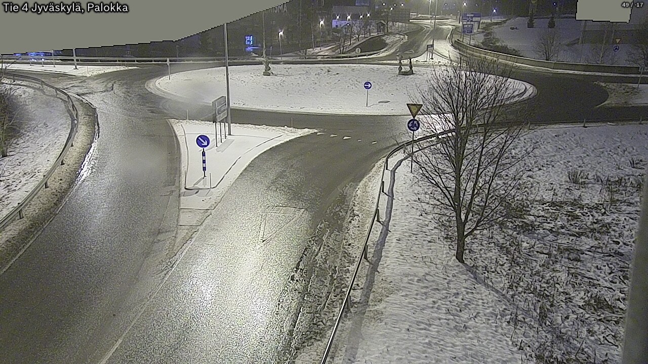 Weather Camera Image Väg 4 Jyväskylä, Palokka, Jyväskylä, Keski-Suomi
