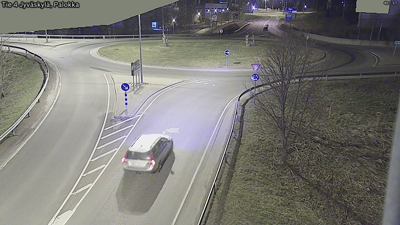 Weather Camera Image Väg 4 Jyväskylä, Palokka, Jyväskylä, Keski-Suomi