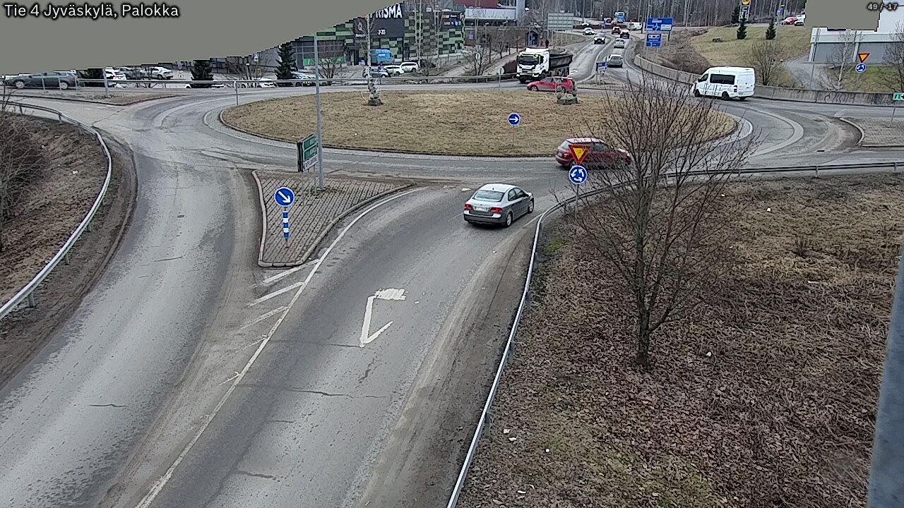 Weather Camera Image Road 4 Jyväskylä, Palokka, Jyväskylä, Keski-Suomi