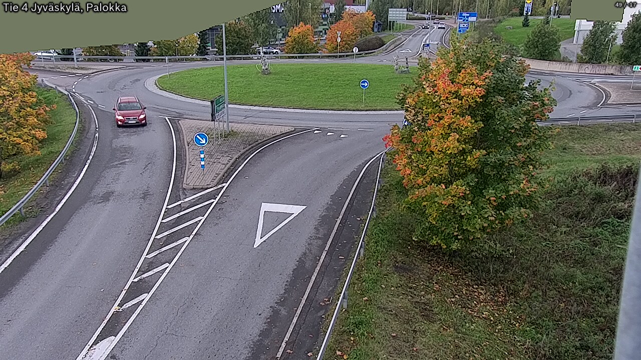 Weather Camera Image Väg 4 Jyväskylä, Palokka, Jyväskylä, Keski-Suomi