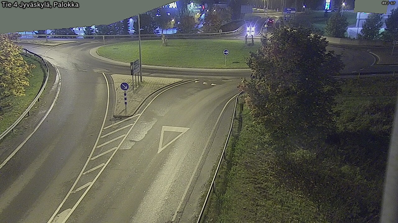 Weather Camera Image Road 4 Jyväskylä, Palokka, Jyväskylä, Keski-Suomi