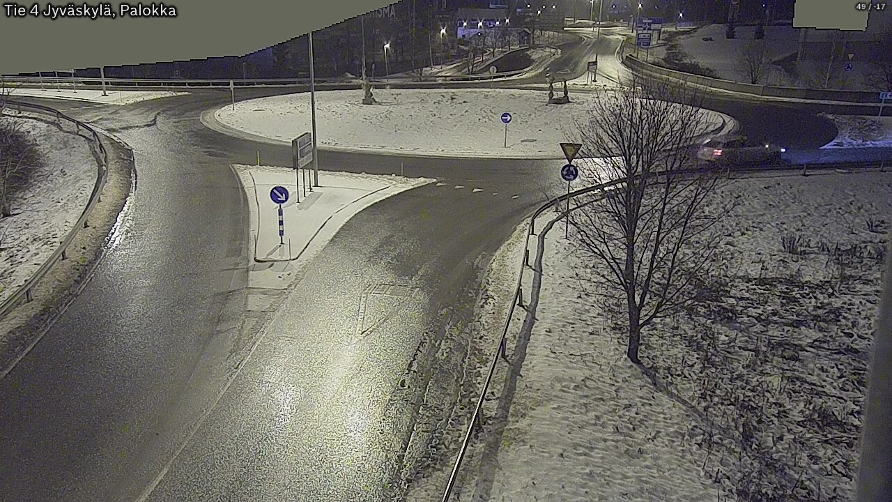 Weather Camera Image Väg 4 Jyväskylä, Palokka, Jyväskylä, Keski-Suomi