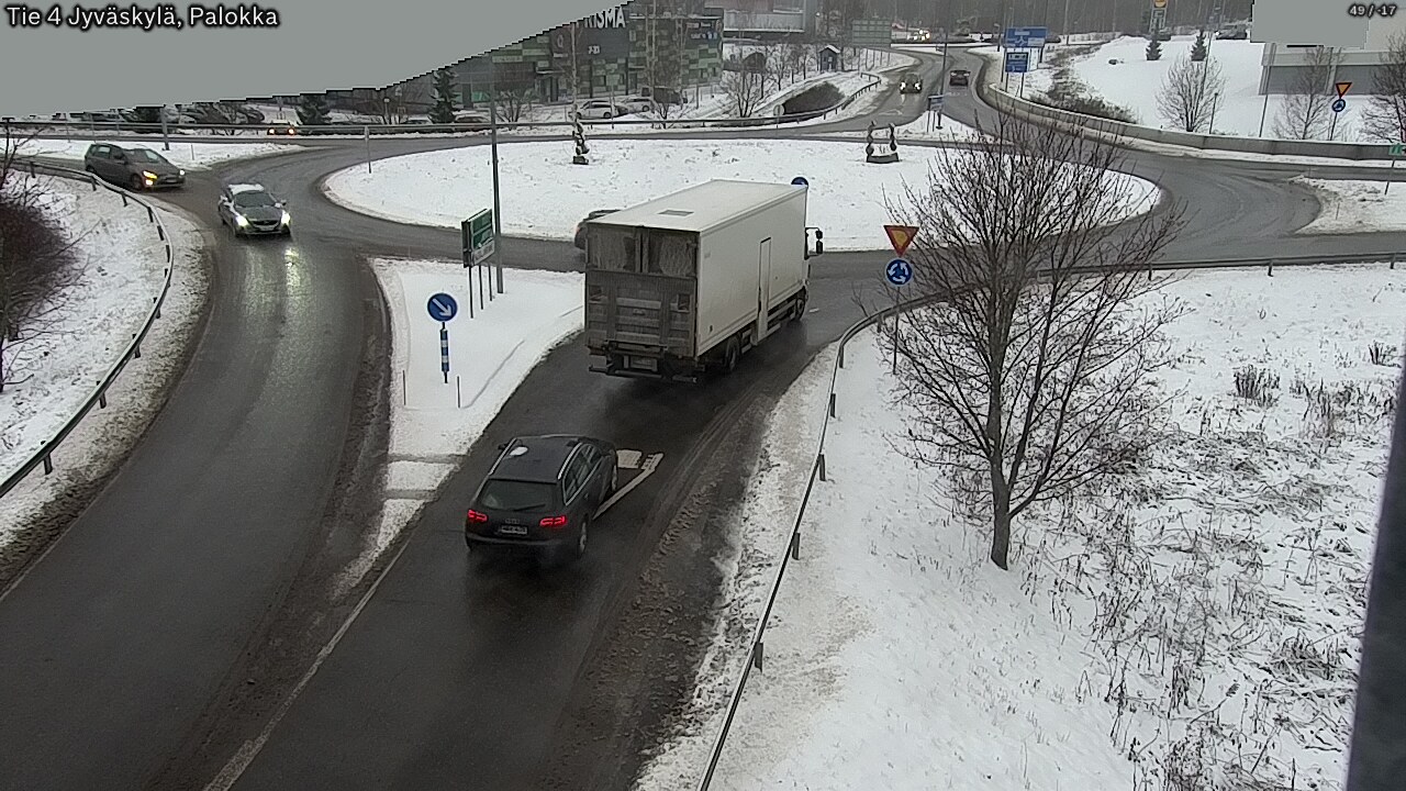 Weather Camera Image Väg 4 Jyväskylä, Palokka, Jyväskylä, Keski-Suomi