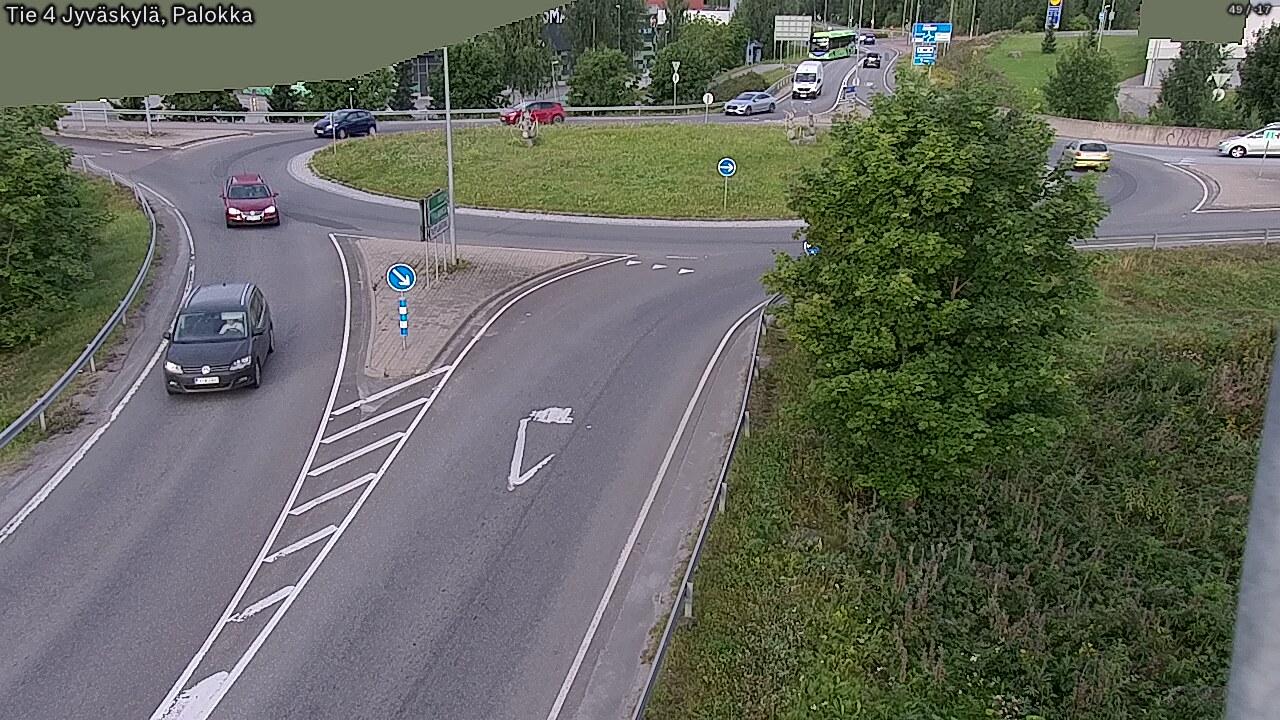 Weather Camera Image Road 4 Jyväskylä, Palokka, Jyväskylä, Keski-Suomi