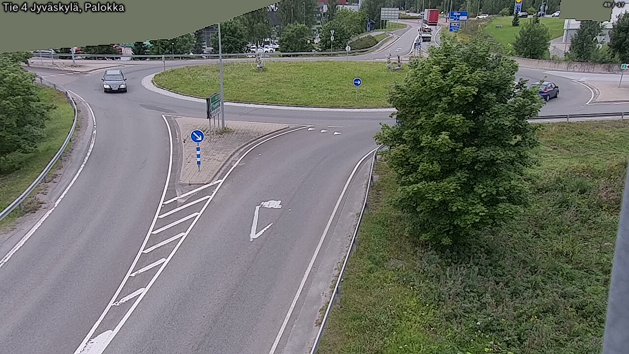 Weather Camera Image Road 4 Jyväskylä, Palokka, Jyväskylä, Keski-Suomi