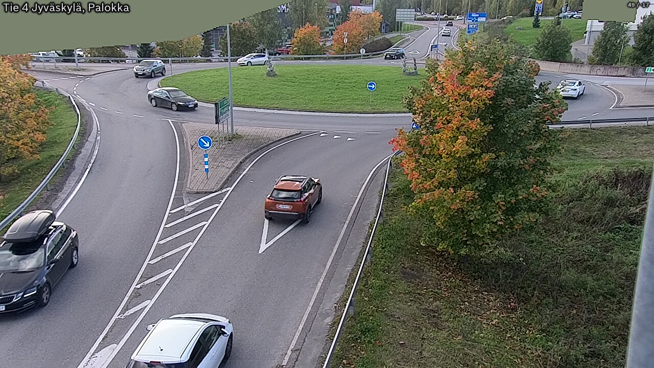 Weather Camera Image Väg 4 Jyväskylä, Palokka, Jyväskylä, Keski-Suomi