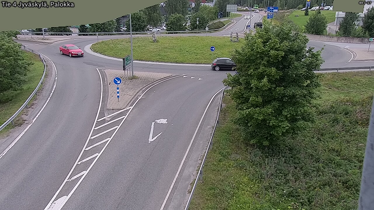 Weather Camera Image Road 4 Jyväskylä, Palokka, Jyväskylä, Keski-Suomi