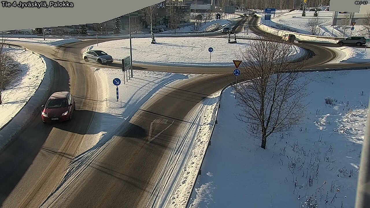 Weather Camera Image Road 4 Jyväskylä, Palokka, Jyväskylä, Keski-Suomi