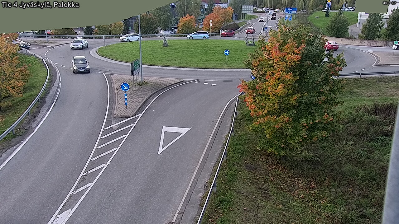 Weather Camera Image Väg 4 Jyväskylä, Palokka, Jyväskylä, Keski-Suomi