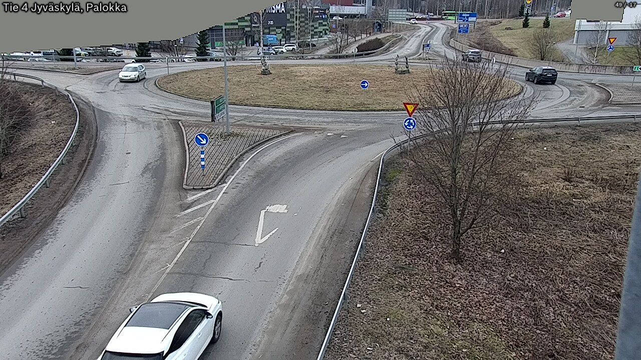 Weather Camera Image Road 4 Jyväskylä, Palokka, Jyväskylä, Keski-Suomi