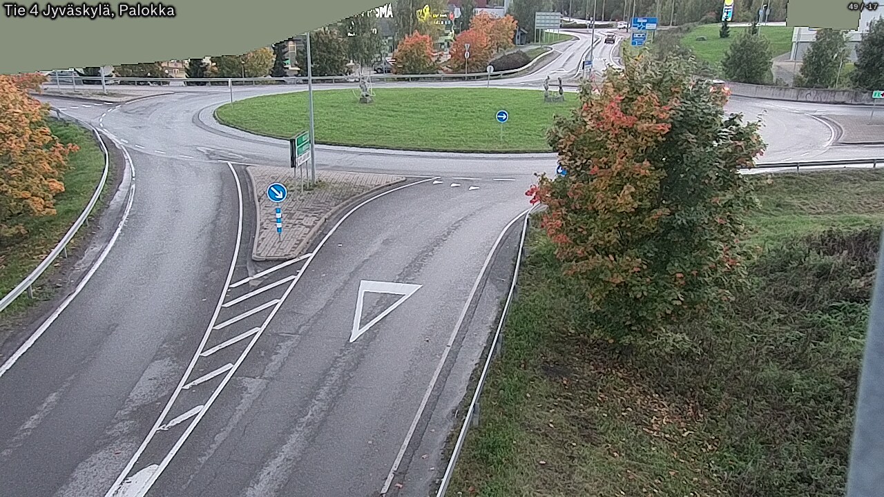 Weather Camera Image Road 4 Jyväskylä, Palokka, Jyväskylä, Keski-Suomi