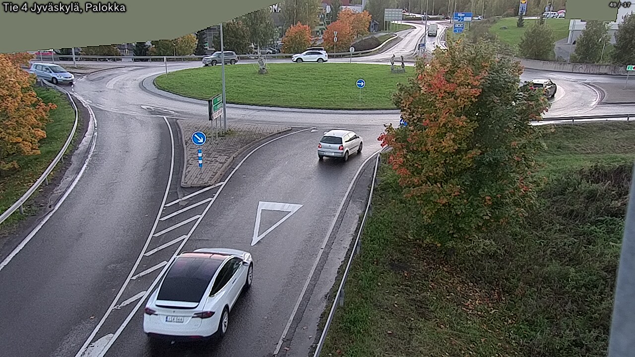 Weather Camera Image Road 4 Jyväskylä, Palokka, Jyväskylä, Keski-Suomi