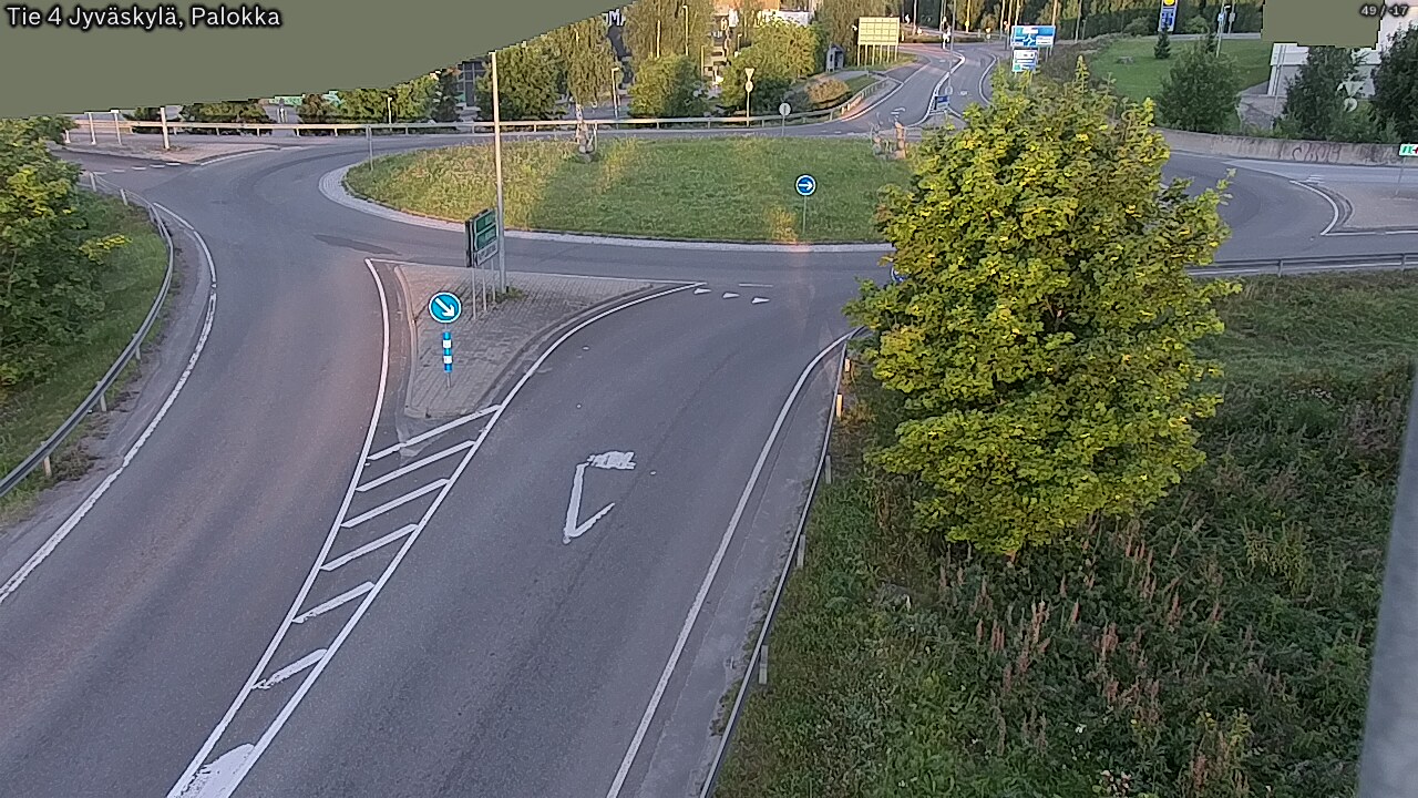 Weather Camera Image Road 4 Jyväskylä, Palokka, Jyväskylä, Keski-Suomi