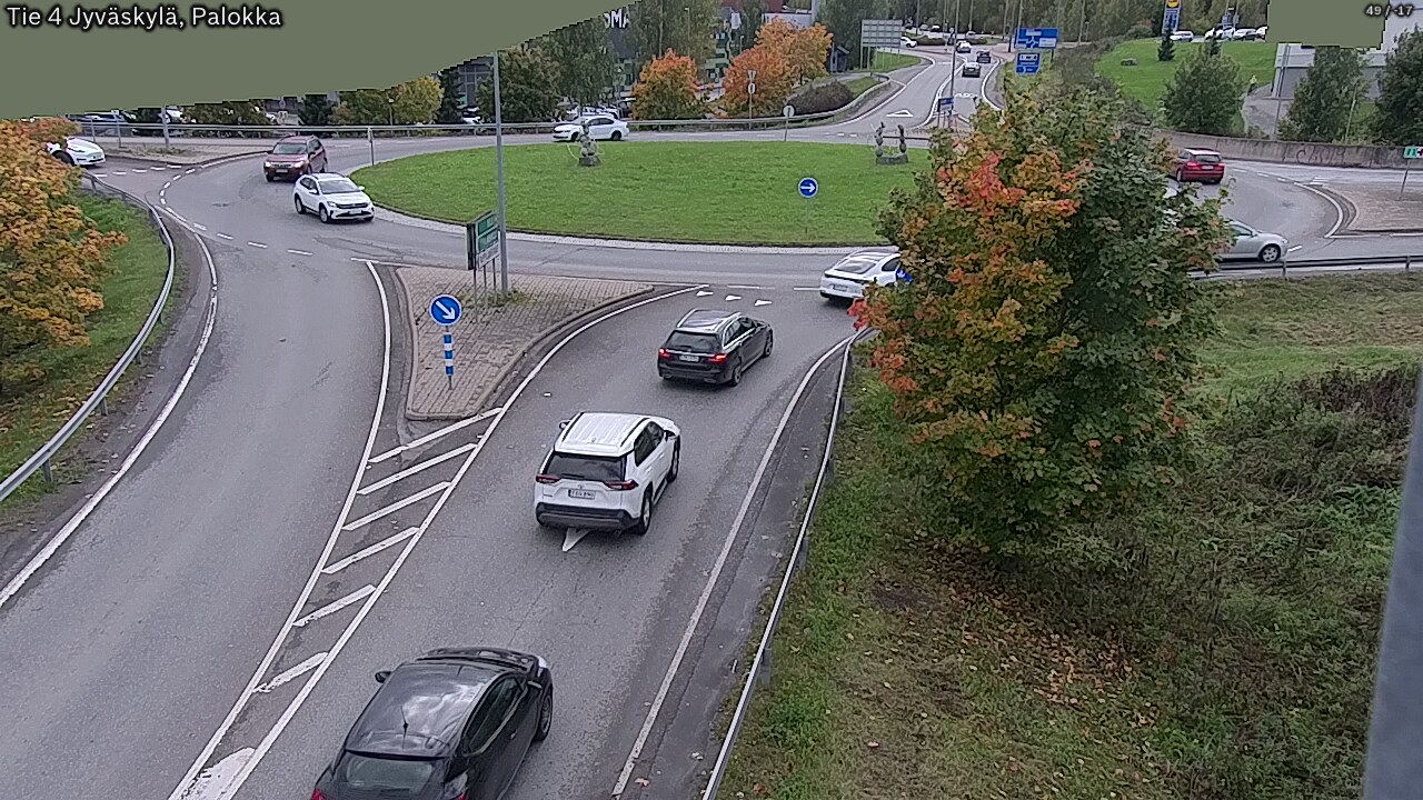 Weather Camera Image Road 4 Jyväskylä, Palokka, Jyväskylä, Keski-Suomi