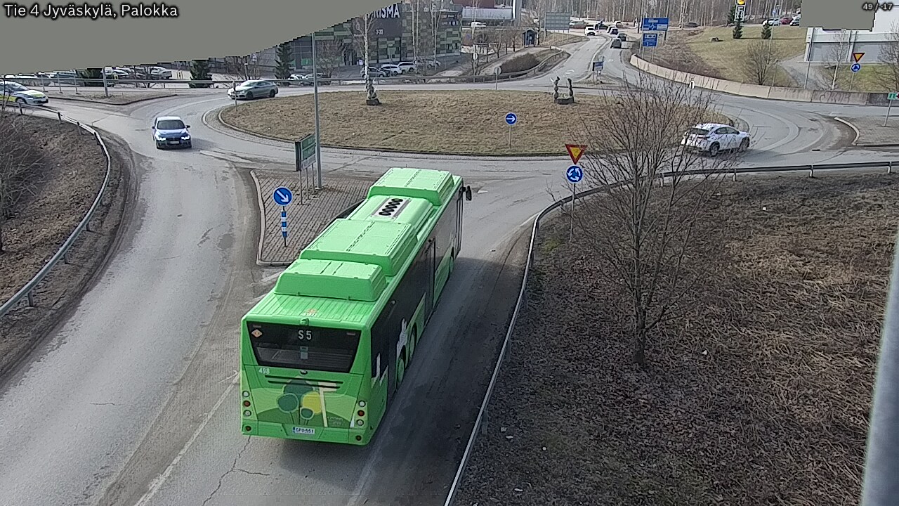 Weather Camera Image Road 4 Jyväskylä, Palokka, Jyväskylä, Keski-Suomi
