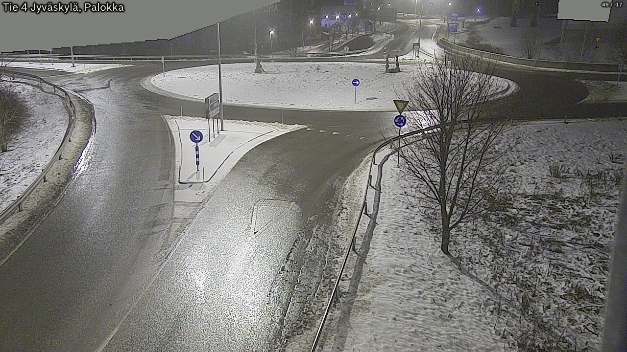 Weather Camera Image Väg 4 Jyväskylä, Palokka, Jyväskylä, Keski-Suomi