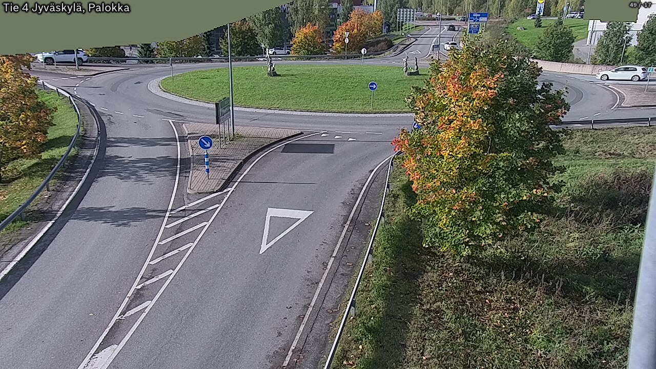 Weather Camera Image Väg 4 Jyväskylä, Palokka, Jyväskylä, Keski-Suomi