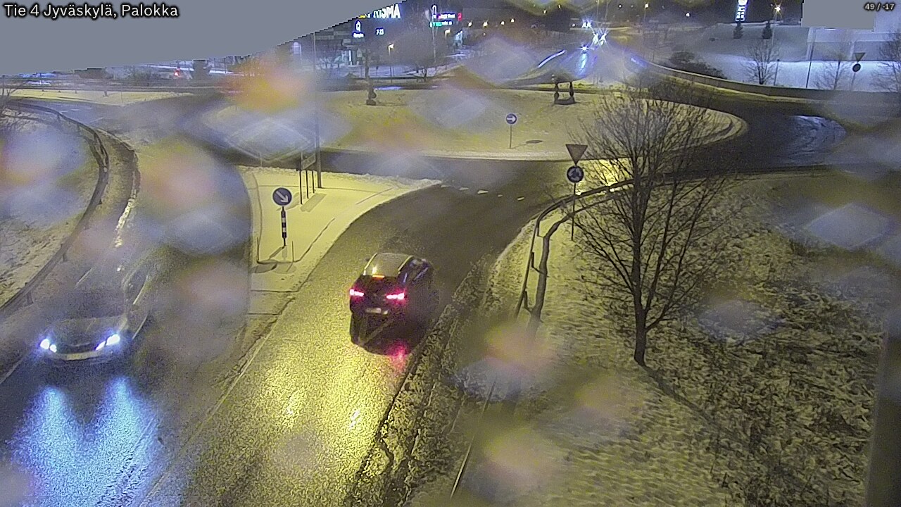 Weather Camera Image Väg 4 Jyväskylä, Palokka, Jyväskylä, Keski-Suomi