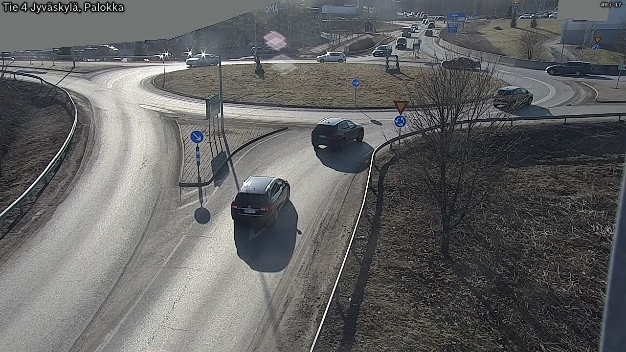 Weather Camera Image Road 4 Jyväskylä, Palokka, Jyväskylä, Keski-Suomi