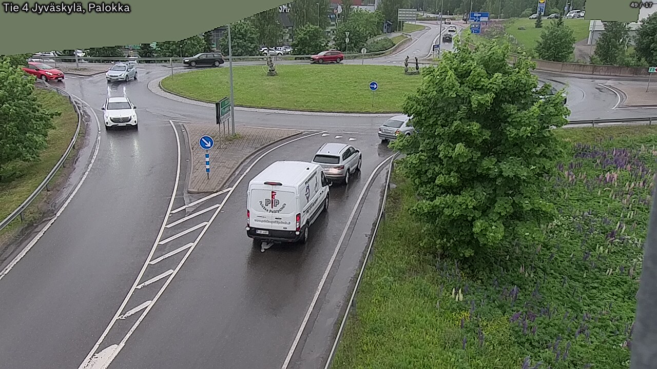 Weather Camera Image Väg 4 Jyväskylä, Palokka, Jyväskylä, Keski-Suomi
