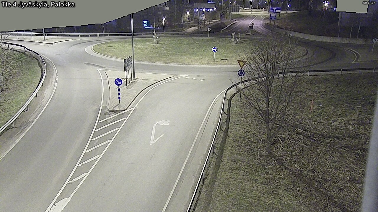 Weather Camera Image Väg 4 Jyväskylä, Palokka, Jyväskylä, Keski-Suomi