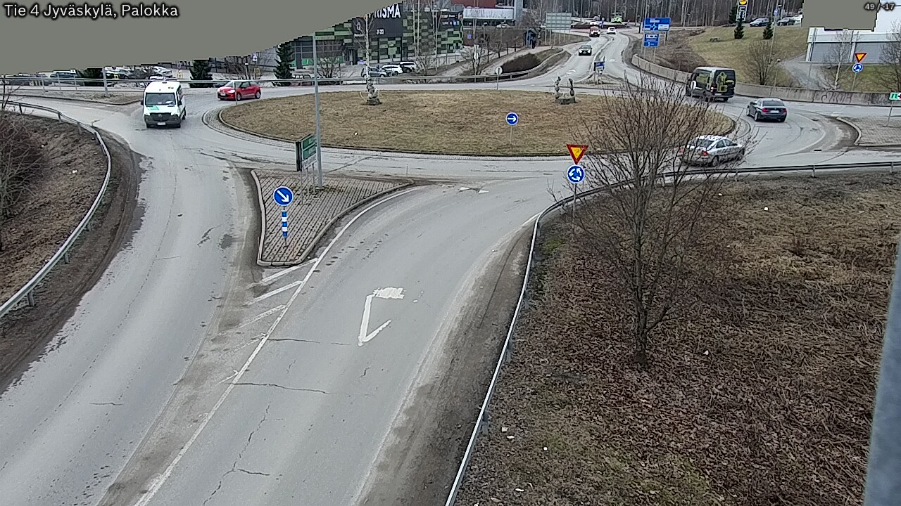 Weather Camera Image Road 4 Jyväskylä, Palokka, Jyväskylä, Keski-Suomi
