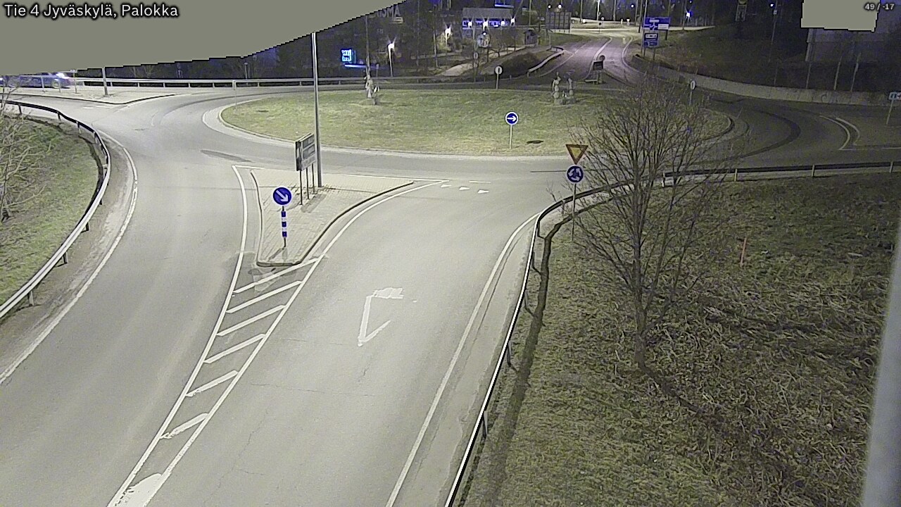 Weather Camera Image Väg 4 Jyväskylä, Palokka, Jyväskylä, Keski-Suomi