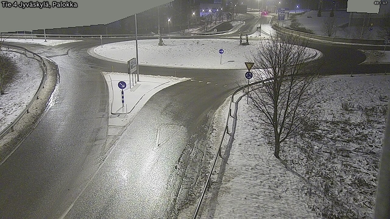 Weather Camera Image Väg 4 Jyväskylä, Palokka, Jyväskylä, Keski-Suomi