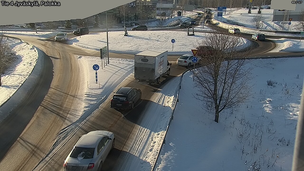 Weather Camera Image Road 4 Jyväskylä, Palokka, Jyväskylä, Keski-Suomi