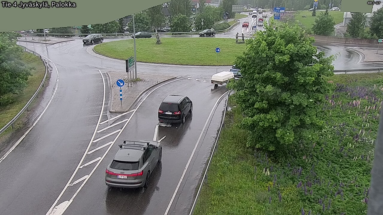 Weather Camera Image Väg 4 Jyväskylä, Palokka, Jyväskylä, Keski-Suomi