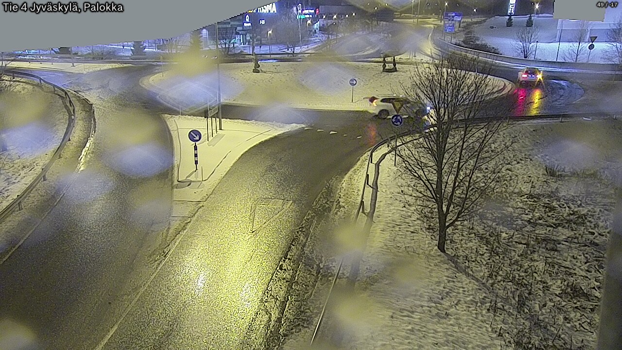 Weather Camera Image Väg 4 Jyväskylä, Palokka, Jyväskylä, Keski-Suomi