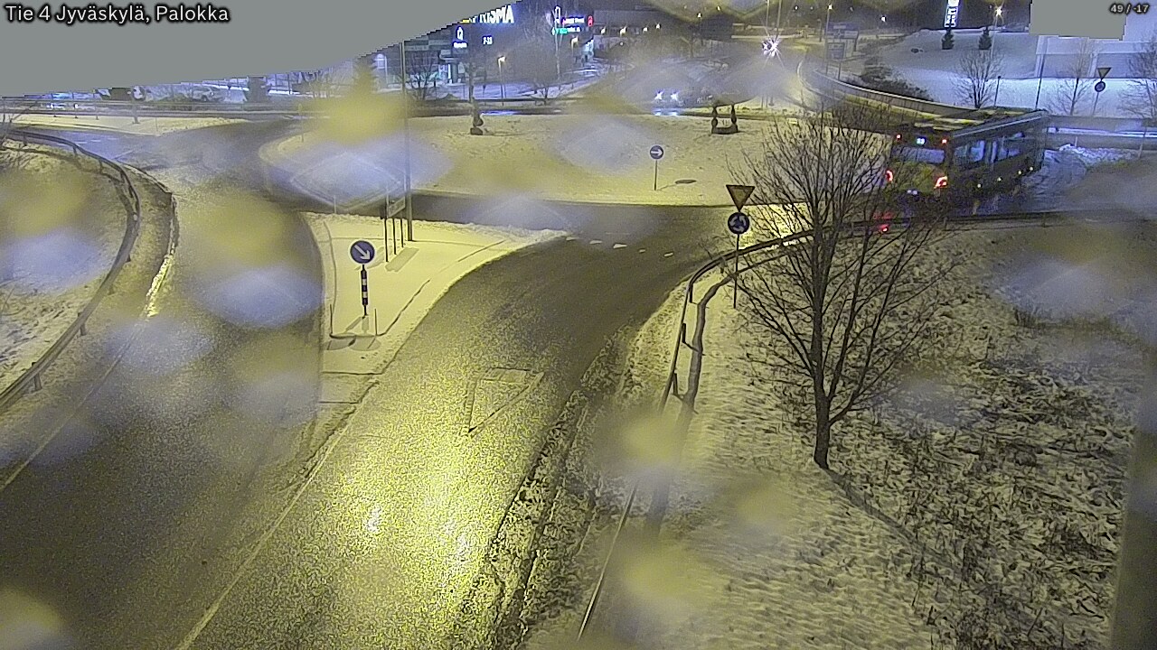 Weather Camera Image Väg 4 Jyväskylä, Palokka, Jyväskylä, Keski-Suomi
