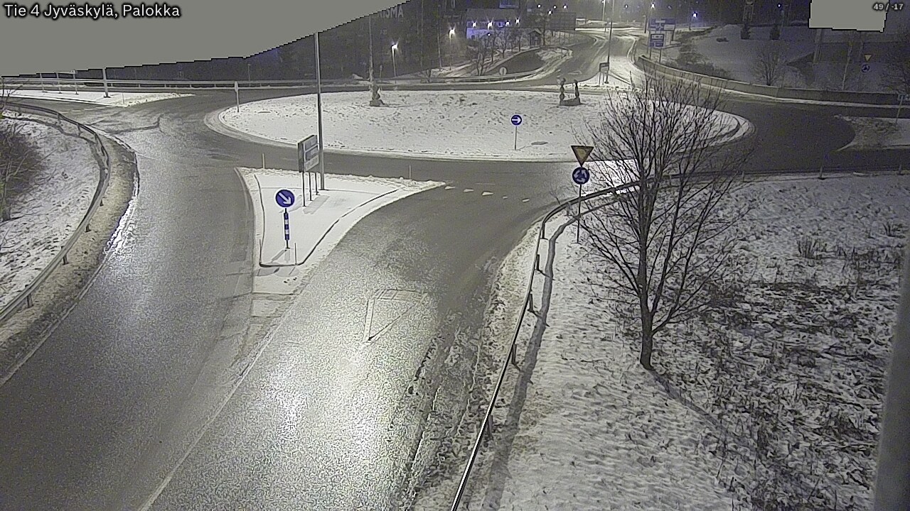 Weather Camera Image Väg 4 Jyväskylä, Palokka, Jyväskylä, Keski-Suomi