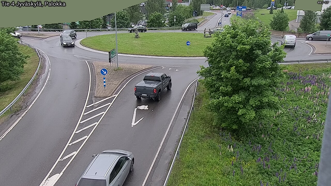 Weather Camera Image Road 4 Jyväskylä, Palokka, Jyväskylä, Keski-Suomi