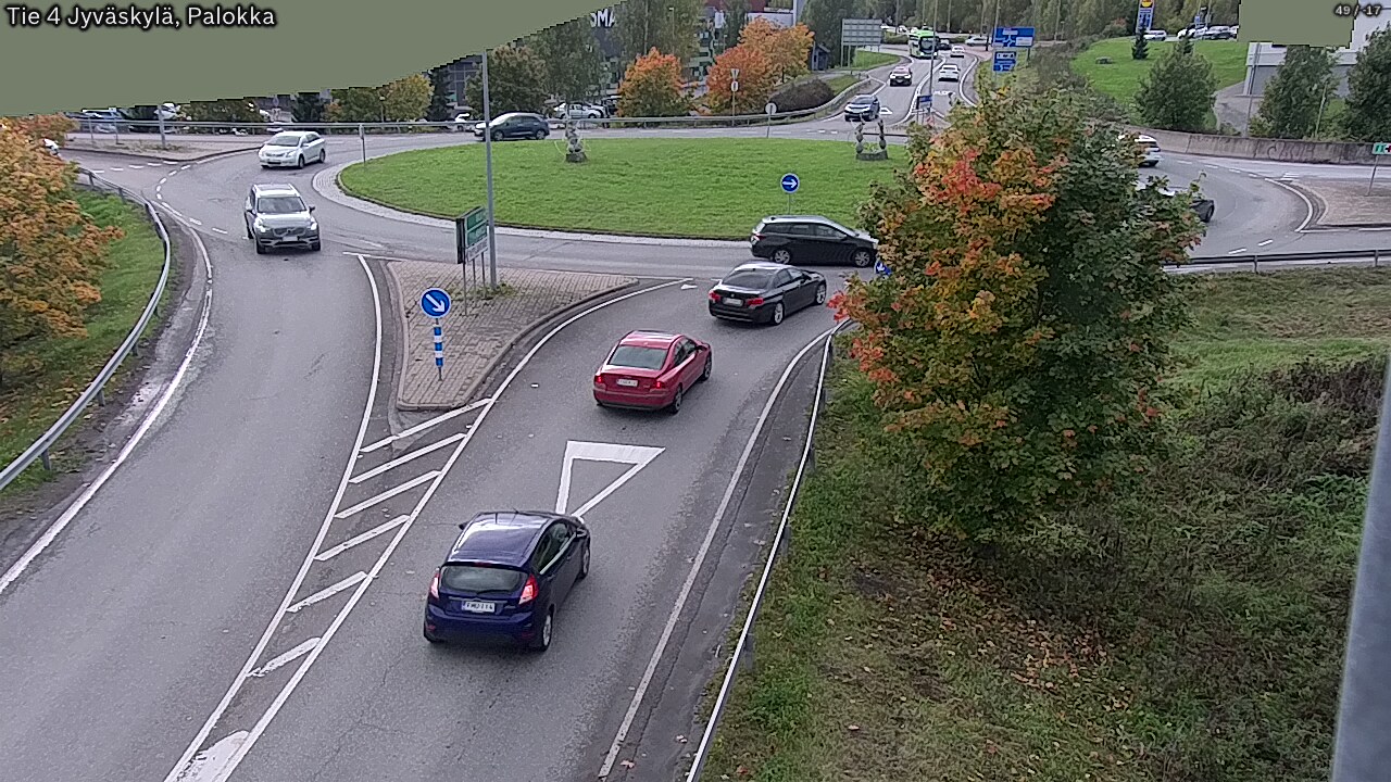 Weather Camera Image Road 4 Jyväskylä, Palokka, Jyväskylä, Keski-Suomi